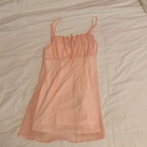Pink summer dress